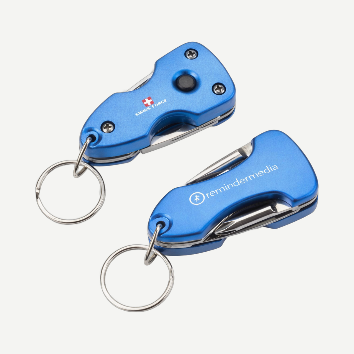 Swiss Force Wildcub Multi-Tool & Flashlight Keyring - Blue | Limitless Toronto