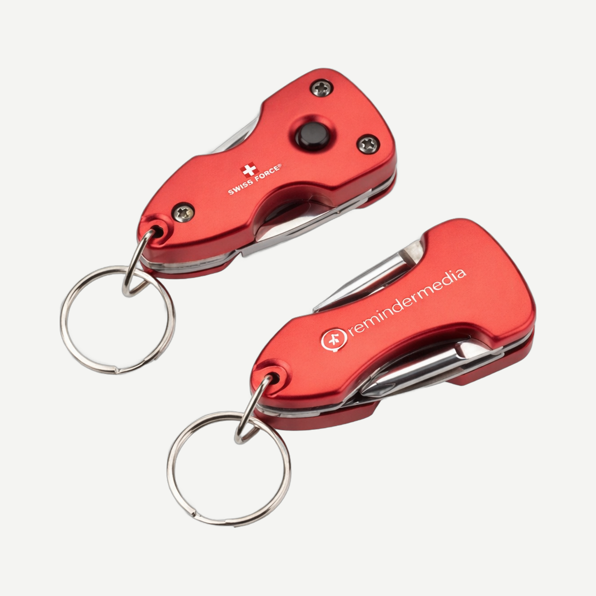 Swiss Force Wildcub Multi-Tool & Flashlight Keyring - Red | Limitless Toronto