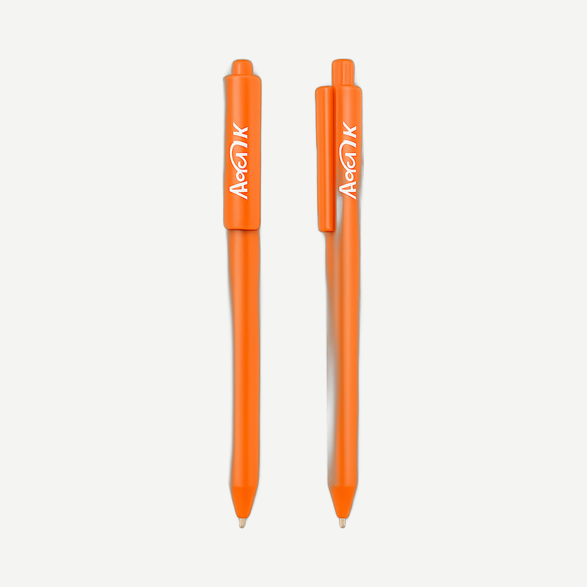 Triangular Body Simple Ballpoint Pen - Orange | Limitless Toronto