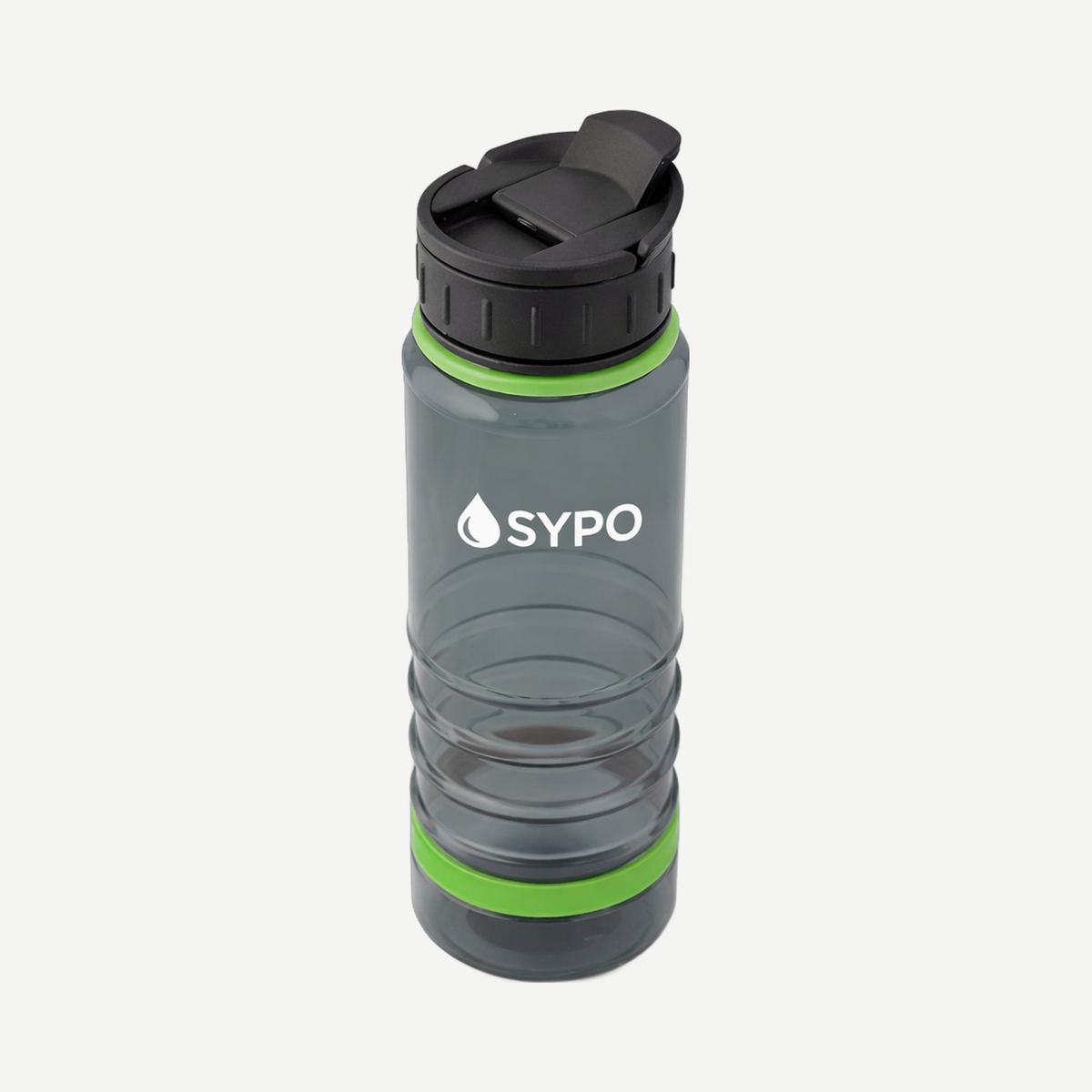 Tritan 750 ml (25 oz) Water Bottle - Sip Top - Lime Green/Smoke | Limitless Toronto