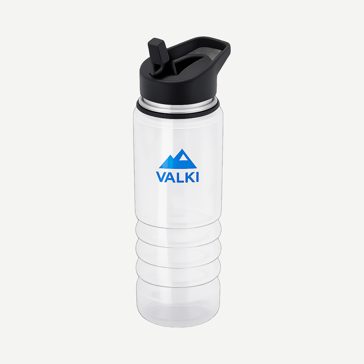Tritan 750 ml (25 oz) Water Bottle - Spout Top - Black/Clear | Limitless Toronto