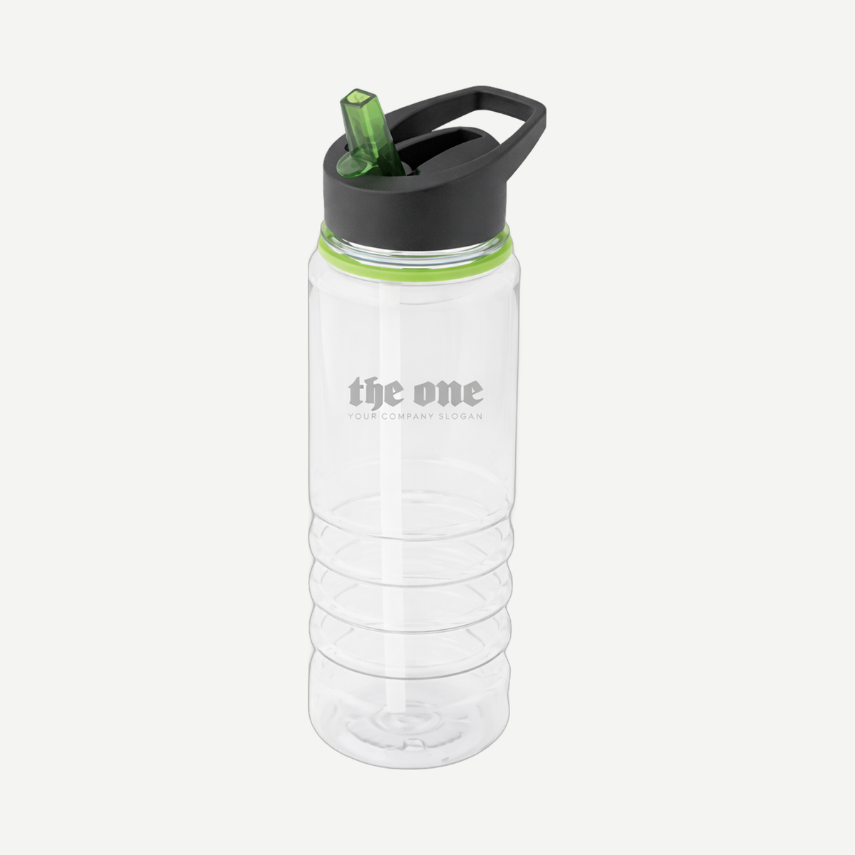 Tritan 750 ml (25 oz) Water Bottle - Spout Top - Lime Green/Clear | Limitless Toronto