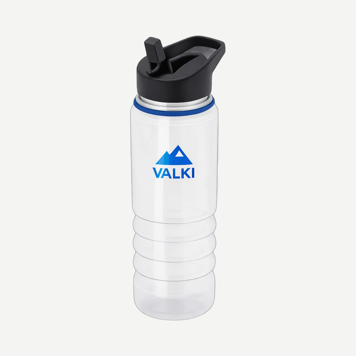 Tritan 750 ml (25 oz) Water Bottle - Spout Top - Royal Blue/Clear | Limitless Toronto