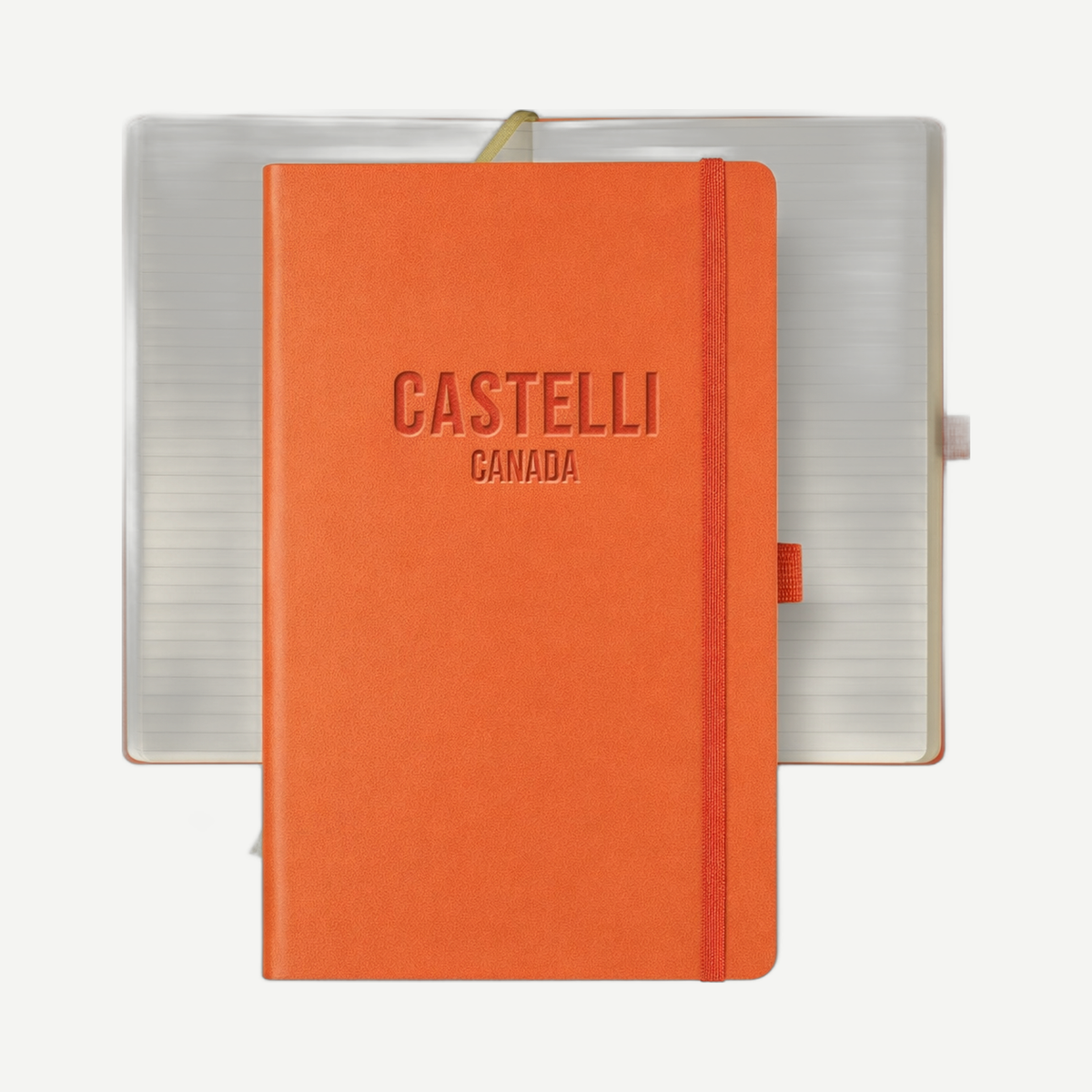 Tucson Medium Ivory Journal - Orange | Limitless Toronto
