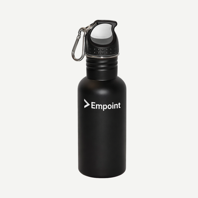 Wide Mouth 500 ml (17 oz) Stainless Steel Water Bottle